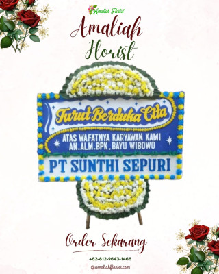 Papan Bunga Duka di Hargowilis