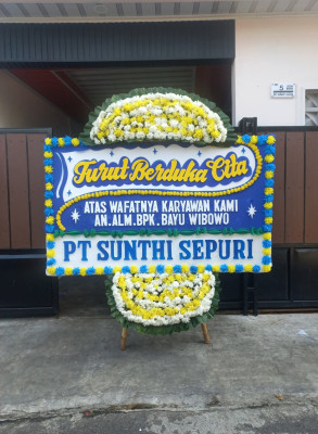 Papan Bunga Duka di Hargowilis