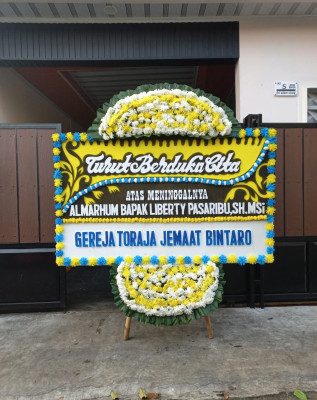 Papan Bunga Duka di Hargowilis