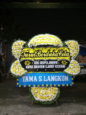 Papan Bunga Duka di Hargowilis
